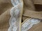 14 feet x 29" Natural Brown Burlap Banquet Trade Show Table Skirt - 168" x 29"
